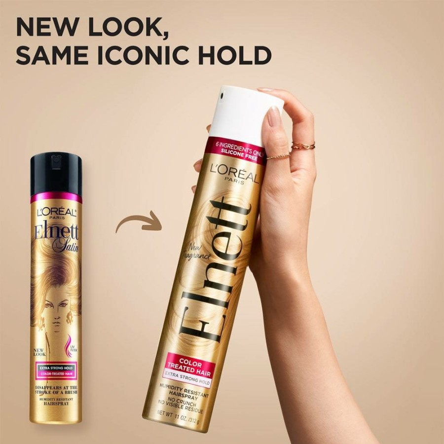 CUIDADO CAPILAR Y PEINADO OAP Cabello ondulado | Satin Extra Strong Hold Hairspray - Color Treated Hair