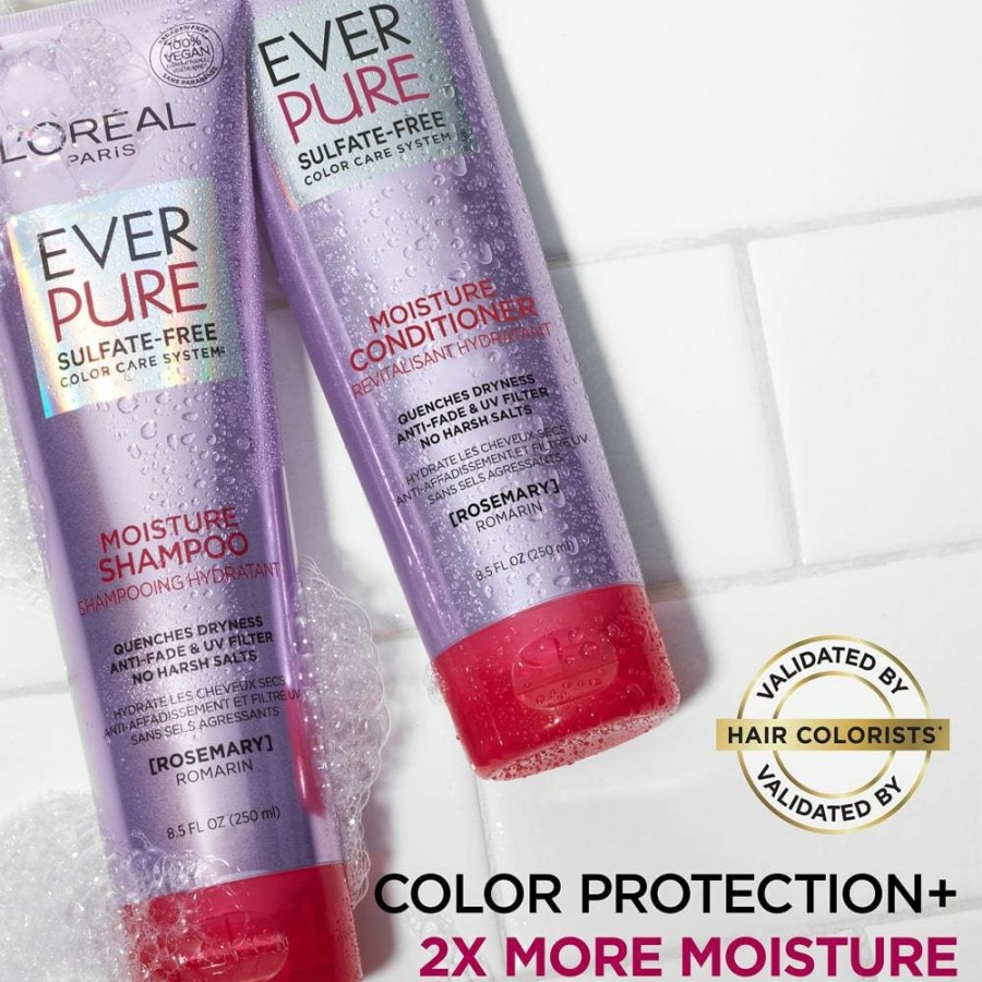 CUIDADO CAPILAR Y PEINADO OAP Sin sulfatos | Ever Pure Moisture Shampoo & Conditioner Kit