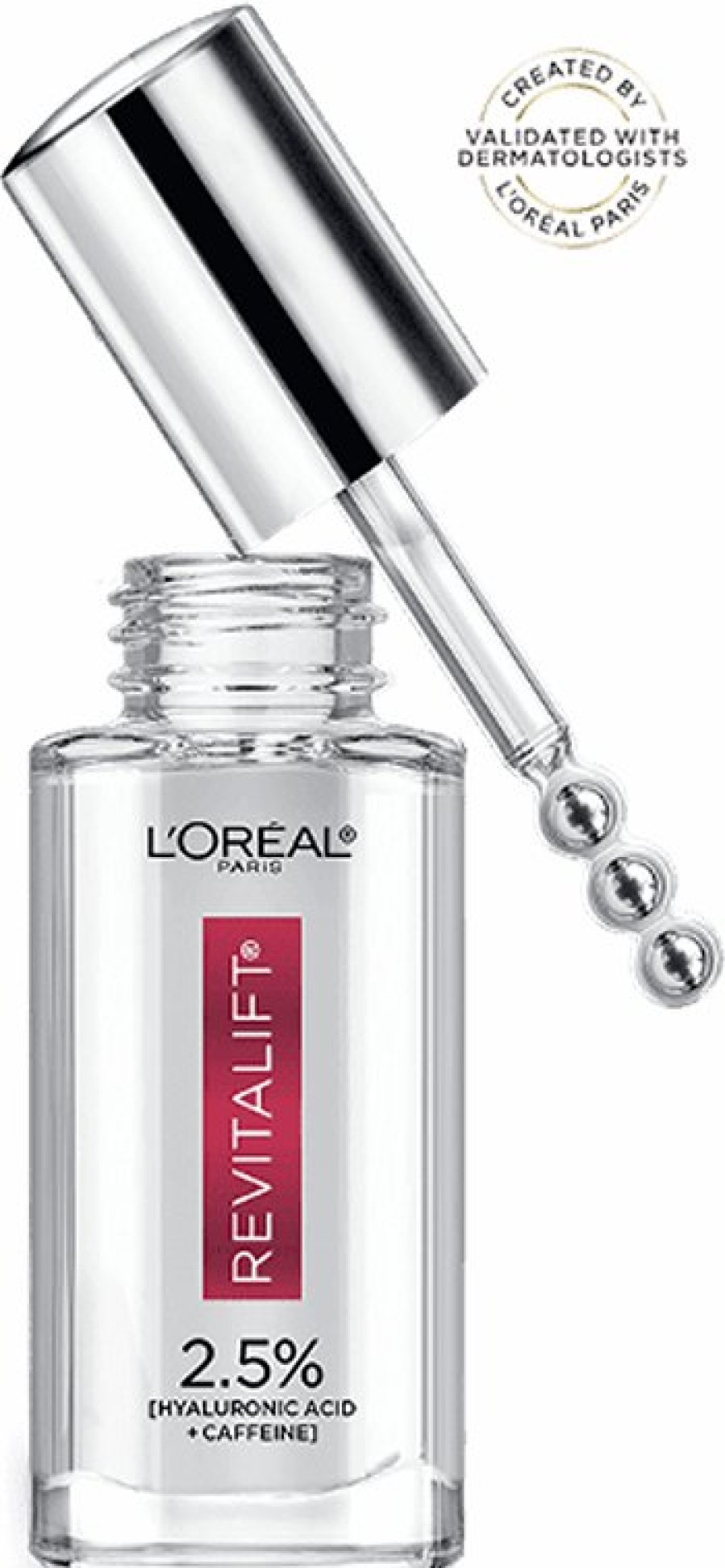 CUIDADO DE LA PIEL OAP Flacidez | Revitalift Derm Intensives 1.5% Hyaluronic Acid + 1% Caffeine Eye Serum