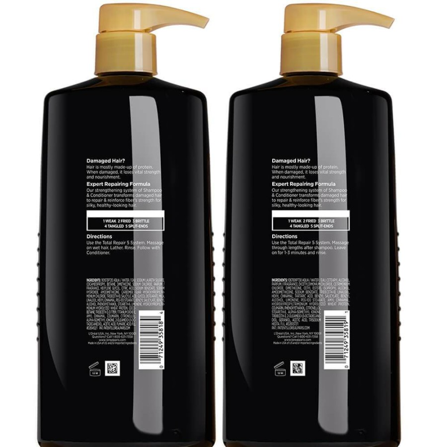 CUIDADO CAPILAR Y PEINADO OAP Kits de cuidado capilar | Elvive Total Repair 5 Repairing Shampoo & Repairing Conditioner Set