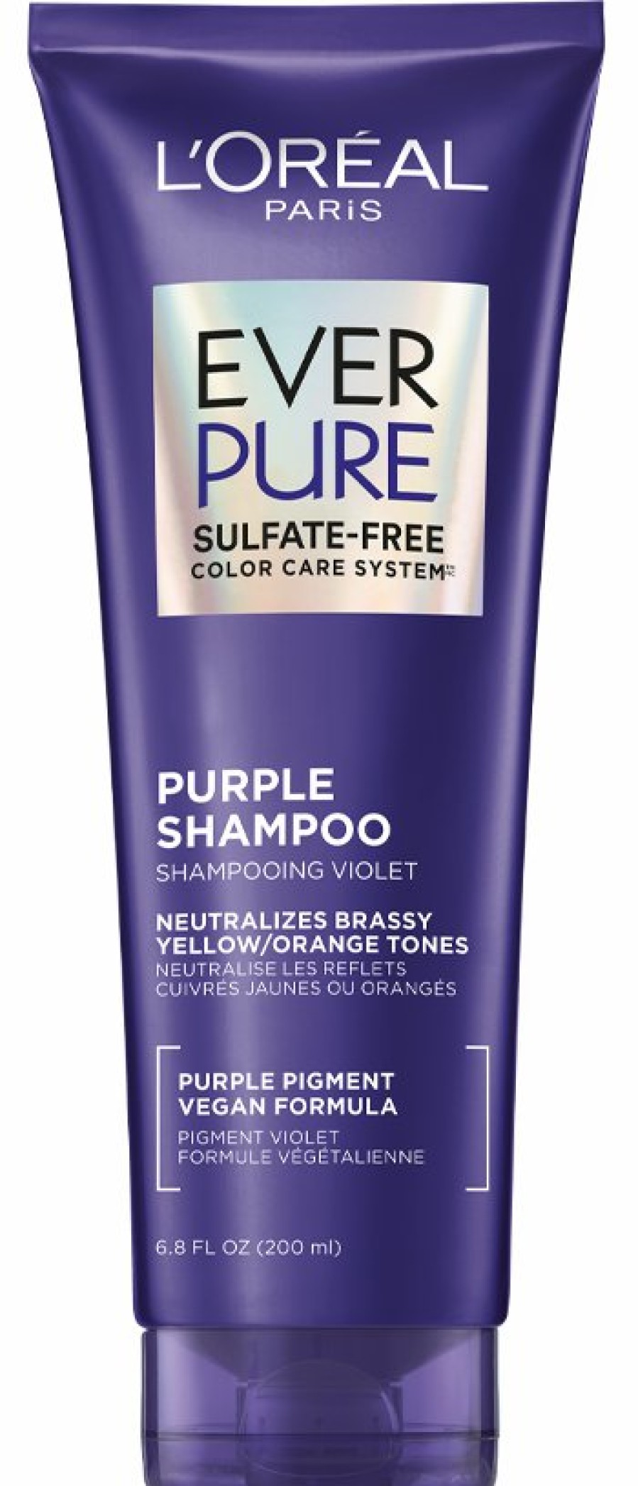 CUIDADO CAPILAR Y PEINADO OAP Sin sulfatos | Sulfate-Free Brass Toning Purple Shampoo